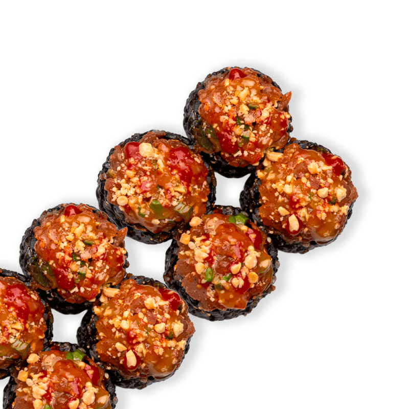 Black рол з тартаром з тунця