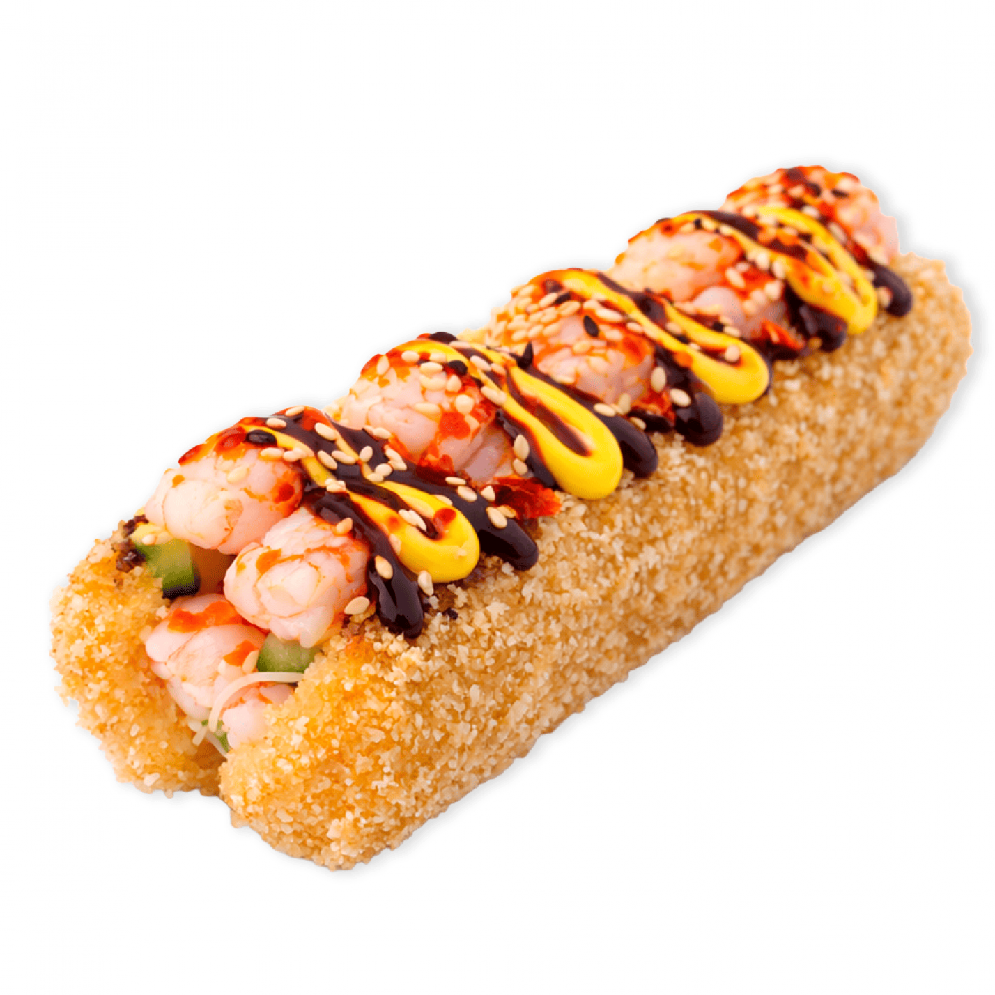 Рол дог з креветкою та сурімі