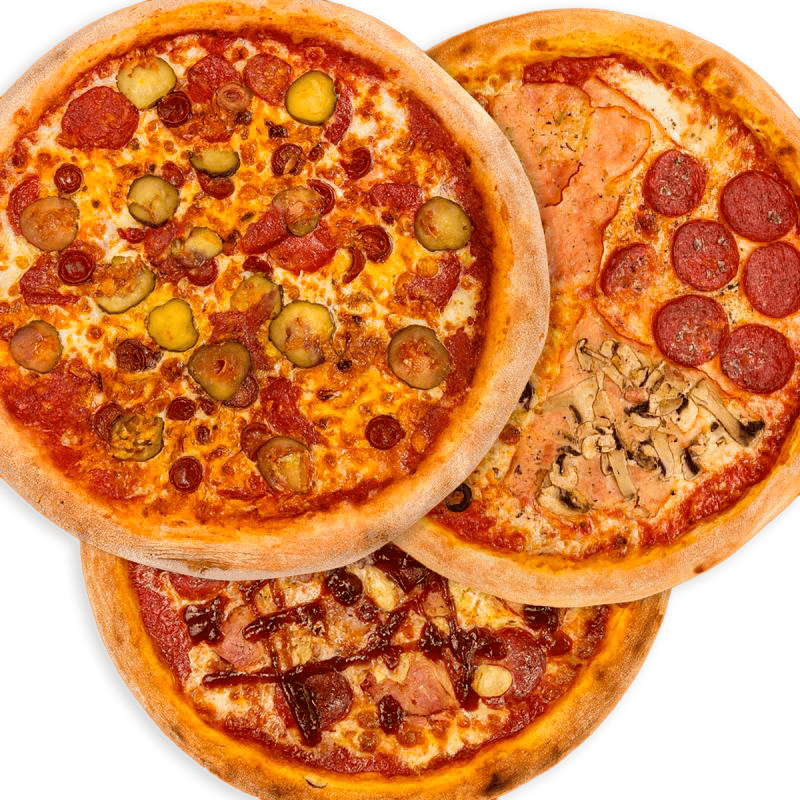 Сет з трьох піц