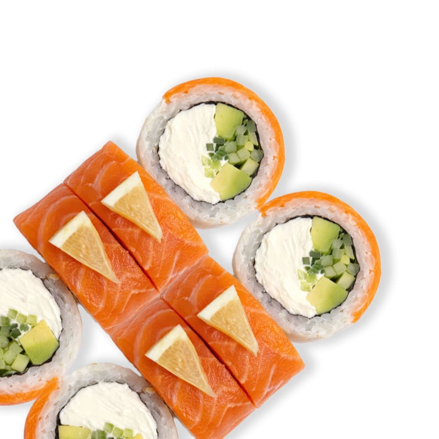 Рол "Philadelphia" з лимоном та авокадо