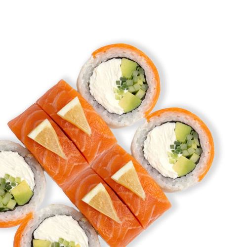 Філадельфія з лимоном та авокадо