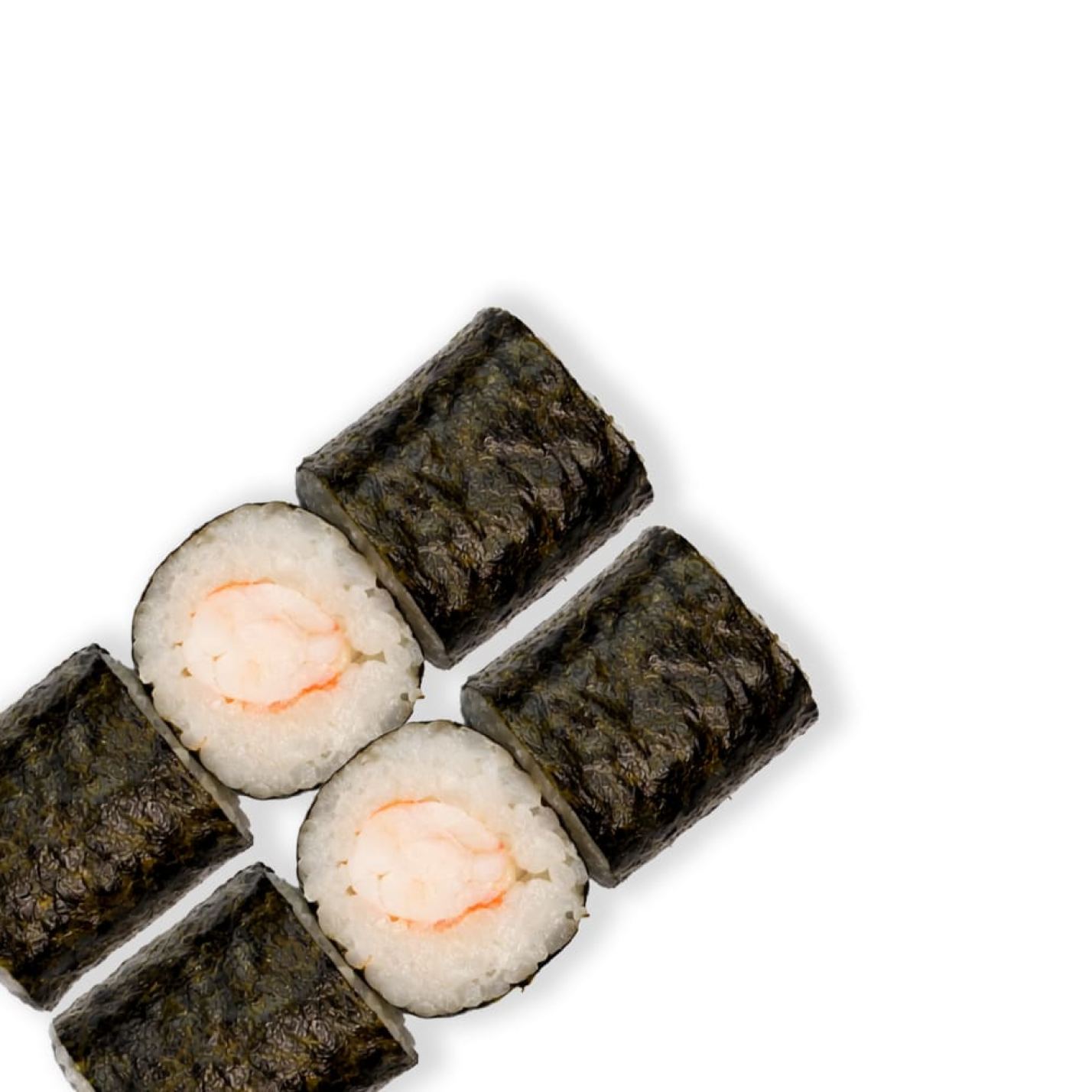 Макі-рол з королівською креветкою