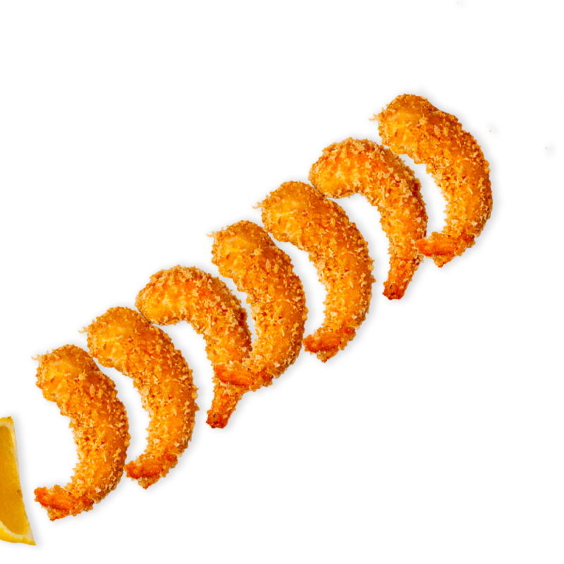 Королівська креветка з лимоном