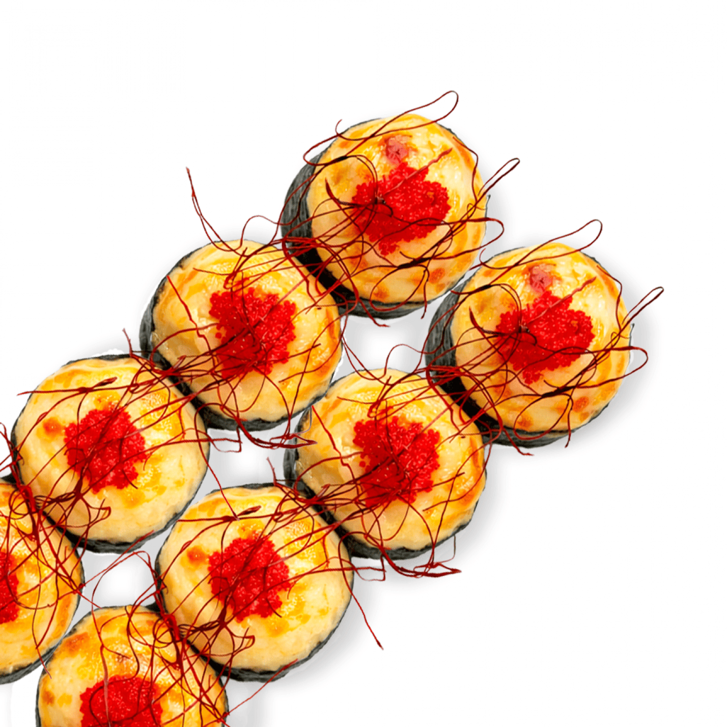 Запечений рол з креветкою