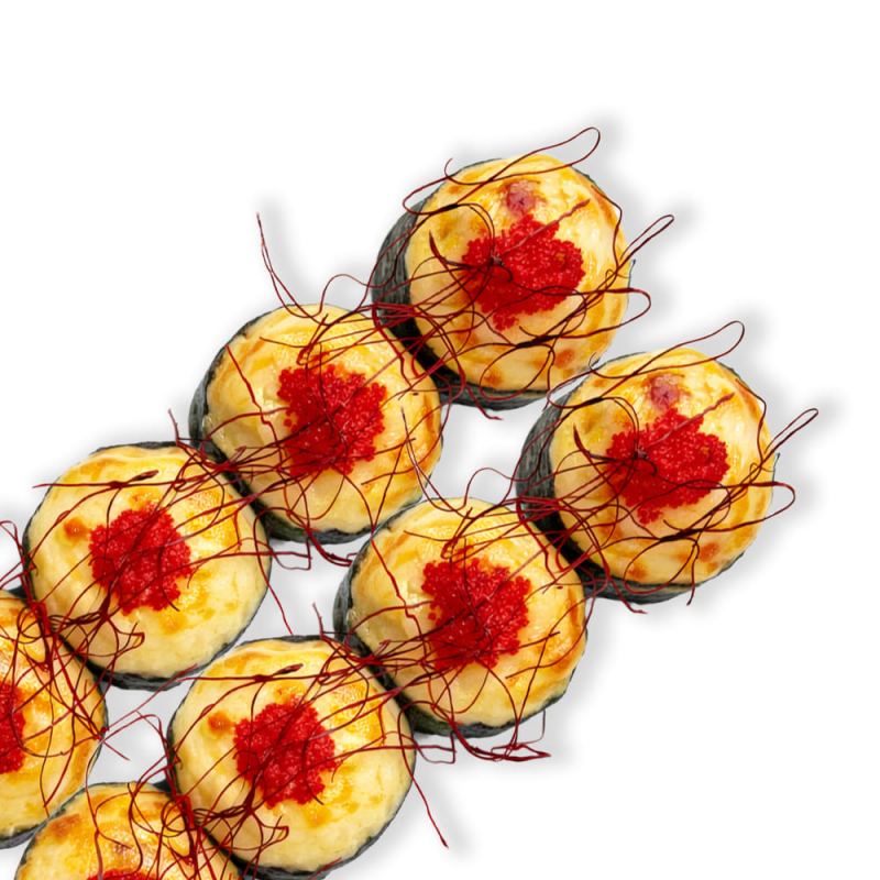 Запечений з креветкою