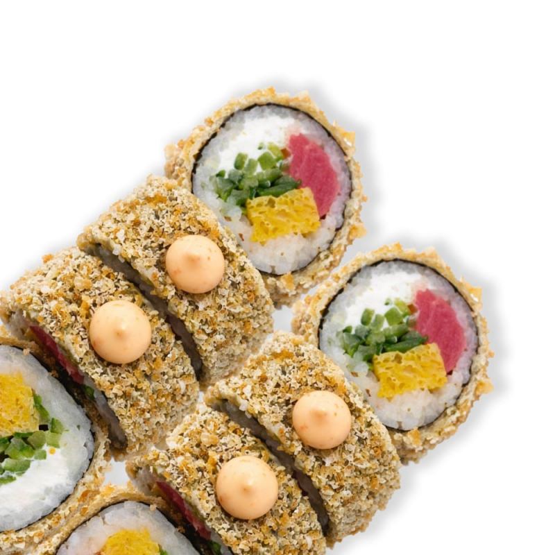 Рол з тунцем смажений у фритюрі