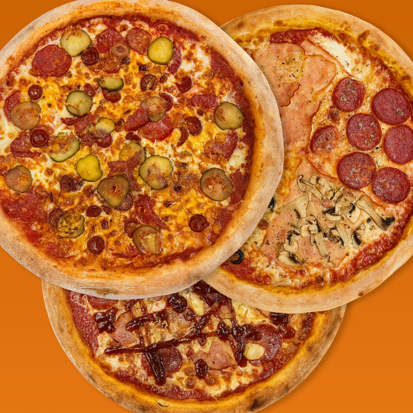 Сет з трьох піц