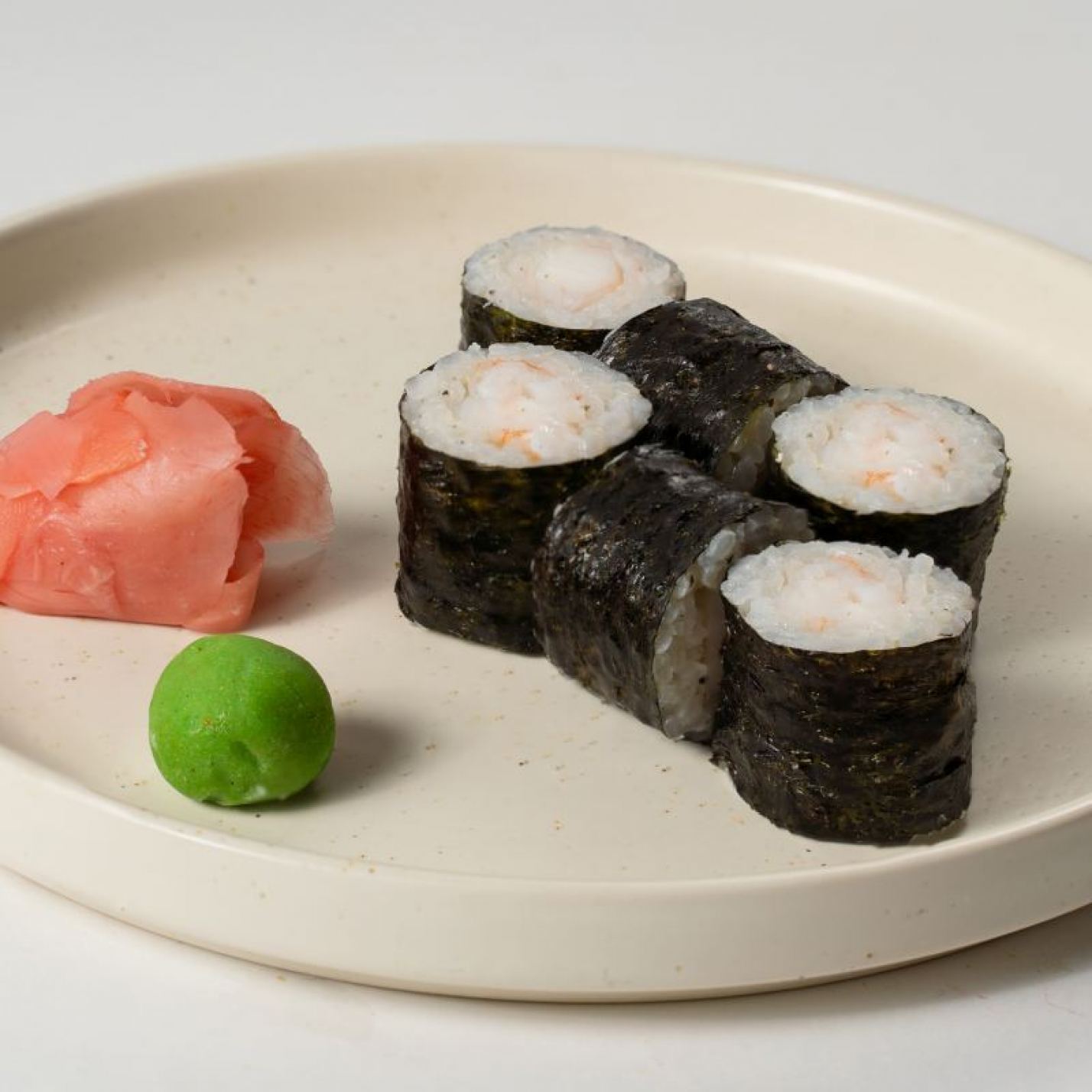 Макі-рол з королівською креветкою