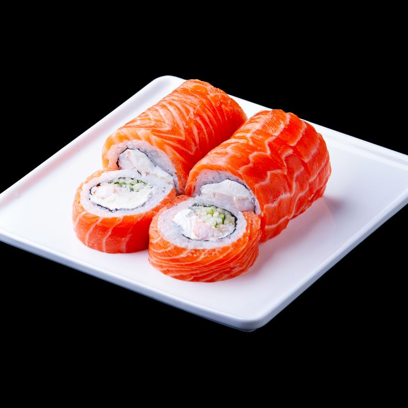 Максі філадельфія з креветкою