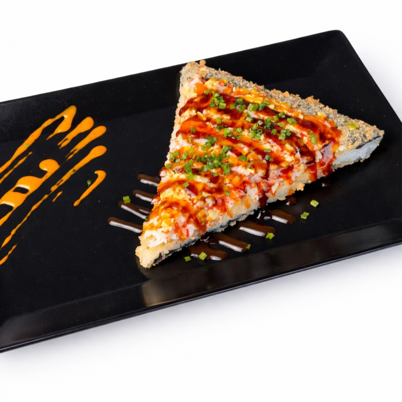 Суші-піца з креветками