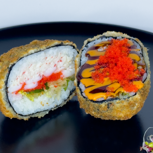 Суші бургер з креветкою