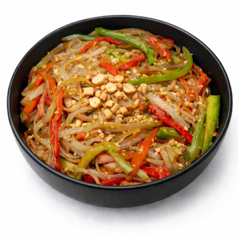 Удон з міксом овочів