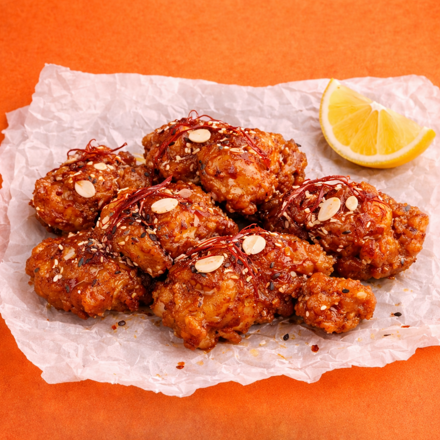 Цыпленок в кисло-сладком соусе