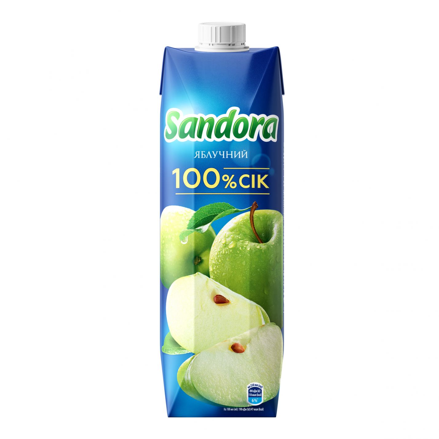 Напій сік Sandora Яблуко 0.95 л.