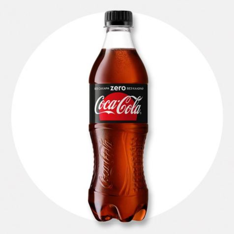Напій Coca-Сola Zero 0.5 л.