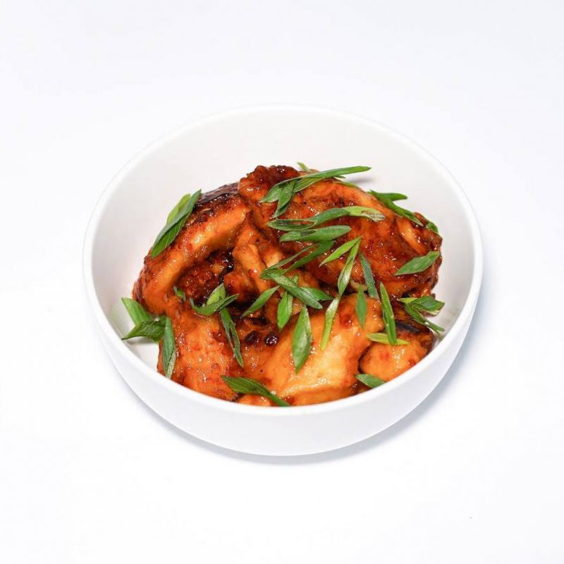 Курка в кислосолодкому соусі