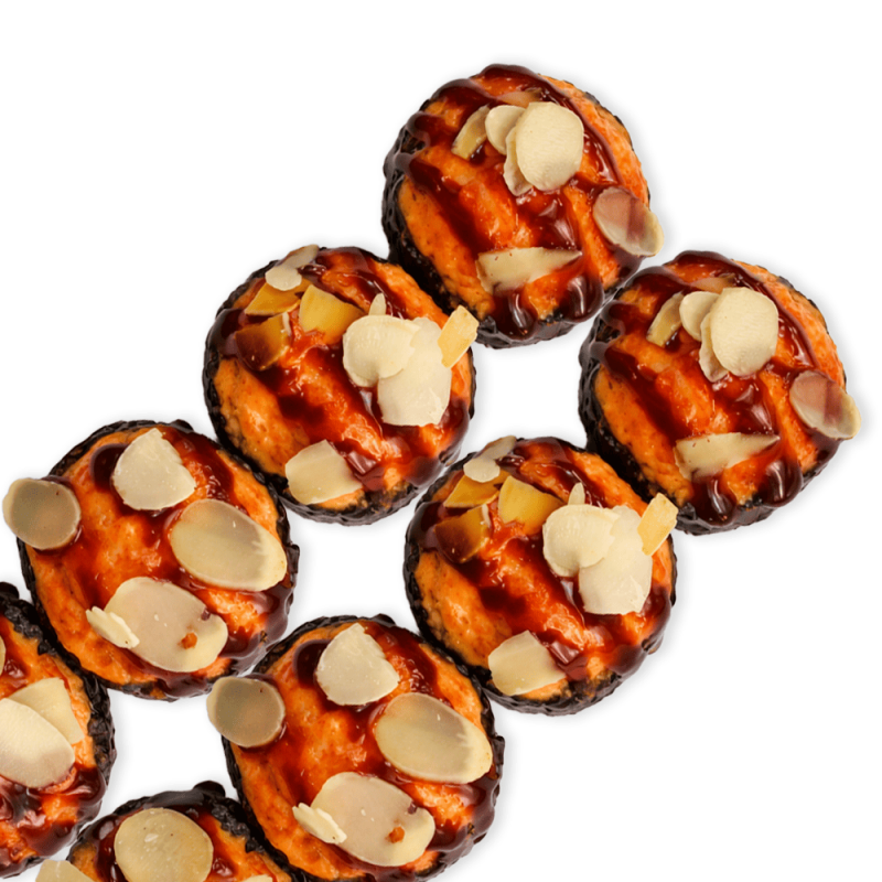 Black рол з лососем